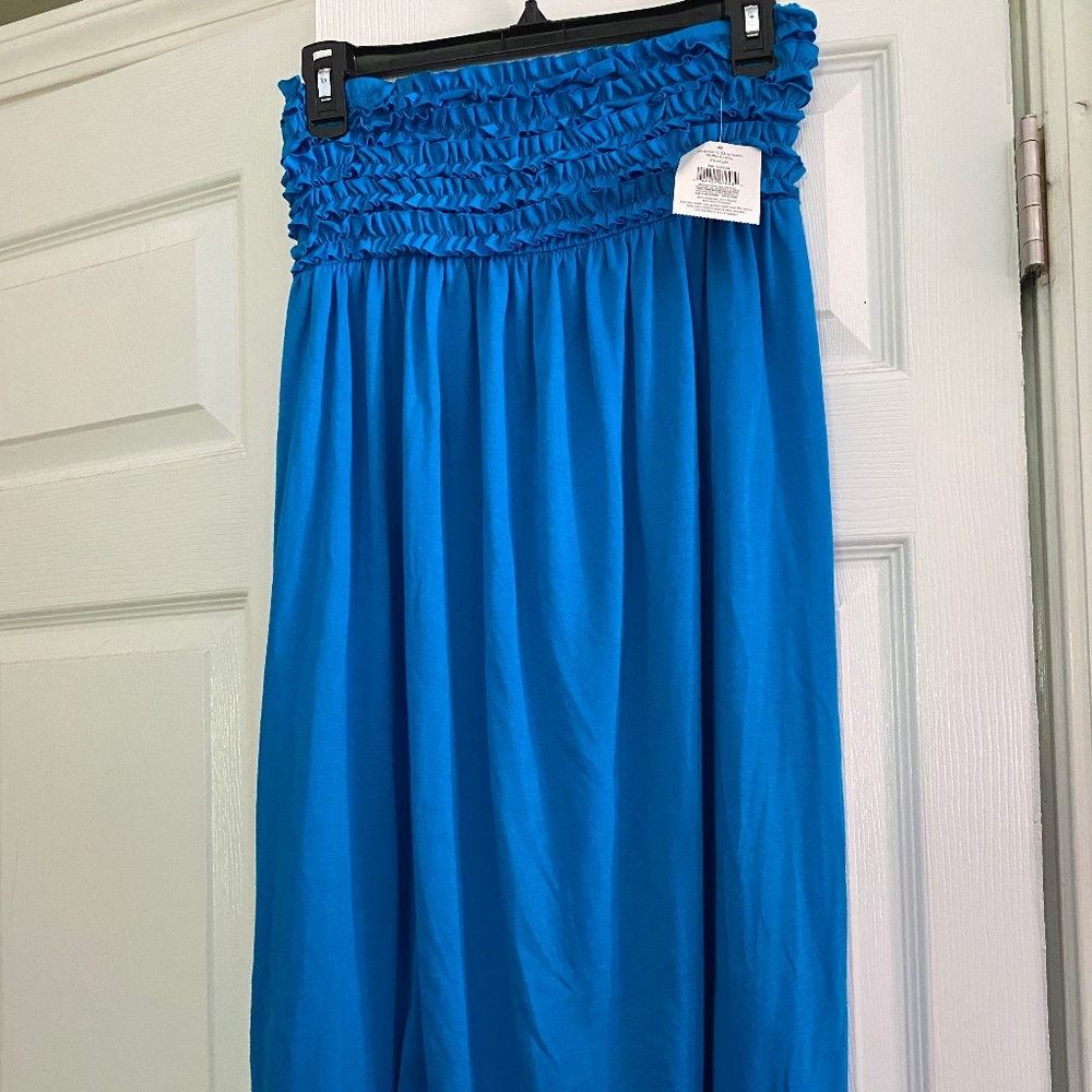 Strapless Ruffle Dress - XL - Never Been Worn